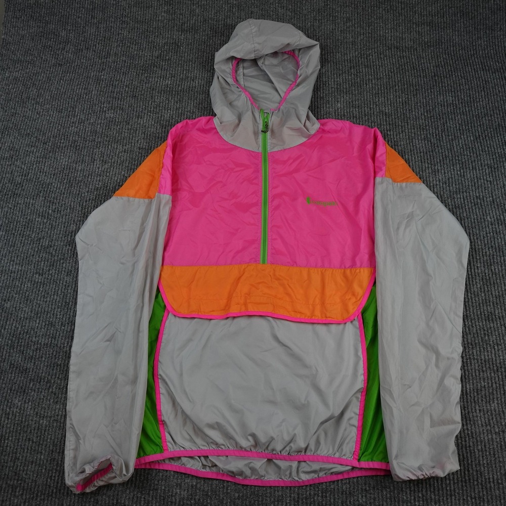 Cotopaxi Teca Technical Windbreaker Jacket Womens XL 1/2 Zip Lightweight